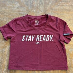 Women's Burgundy Graphic Tee